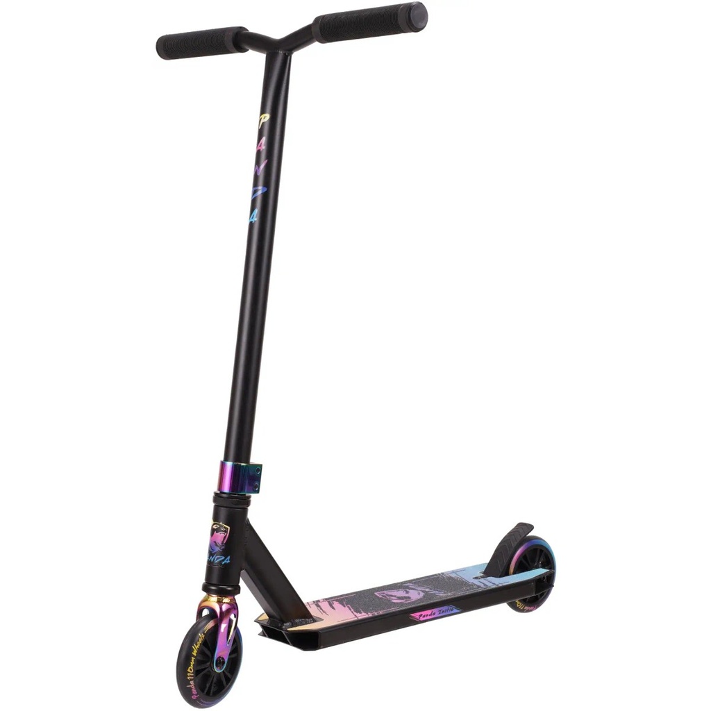 Panda Initio V2 Trottinette Freestyle - Black Rainbow