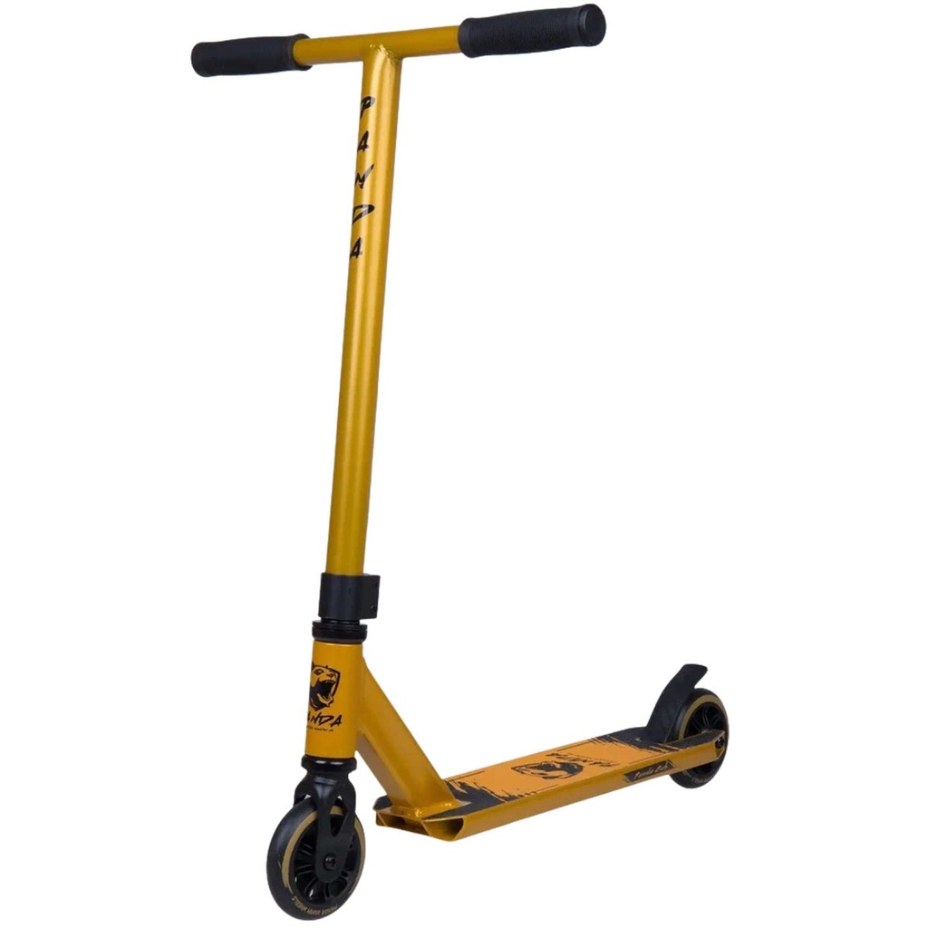 Panda Cub Trottinette Freestyle - Gold Painted