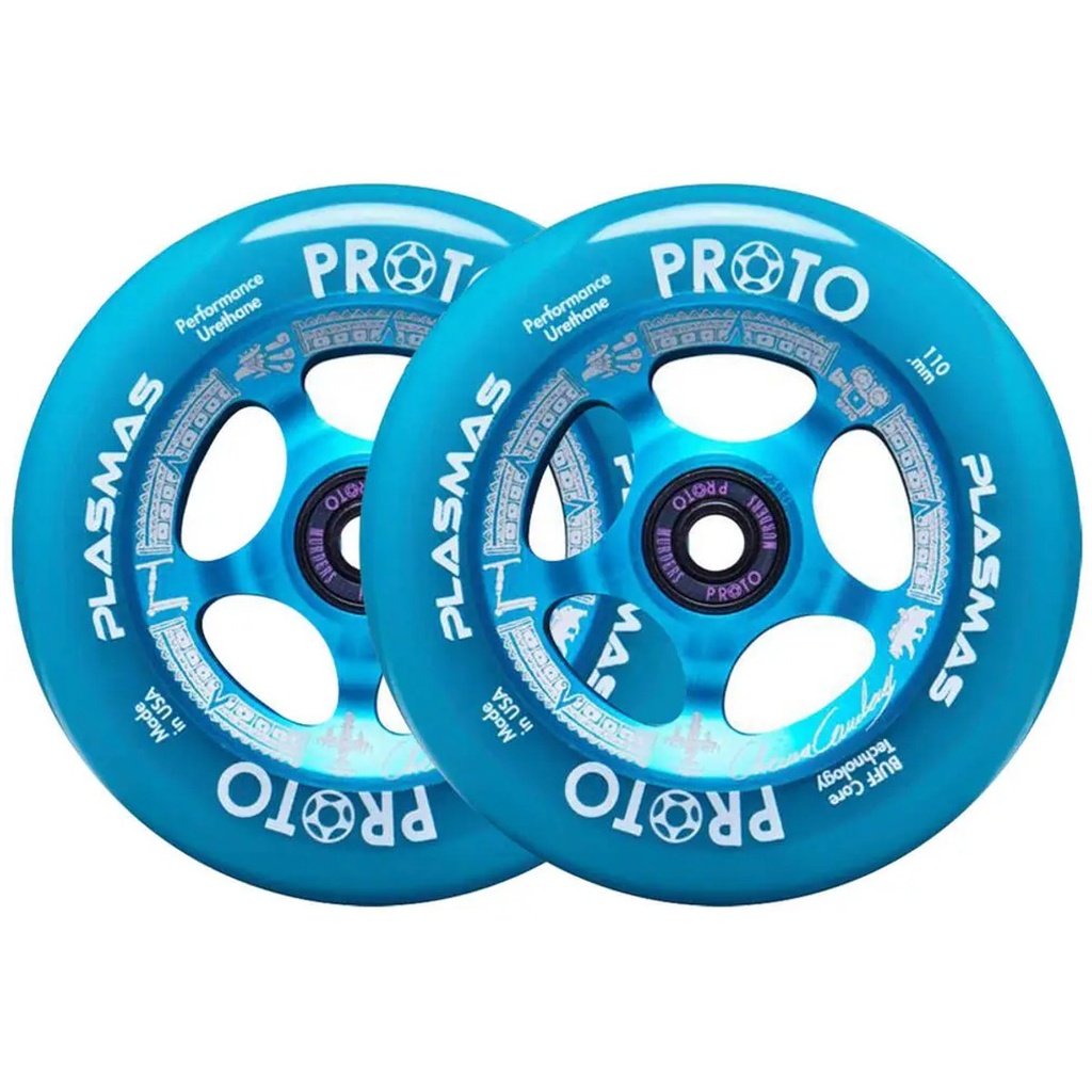 Proto Plasmas Signature Roues Trottinette Pack de 2 - Chema Cardenas - 110mm