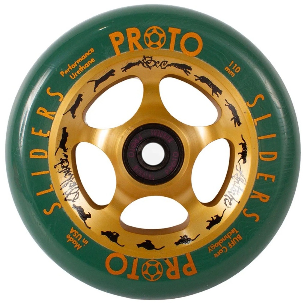 Proto Antonin Mollard Roues Trottinette Freestyle Pack de 2 - Black Cat