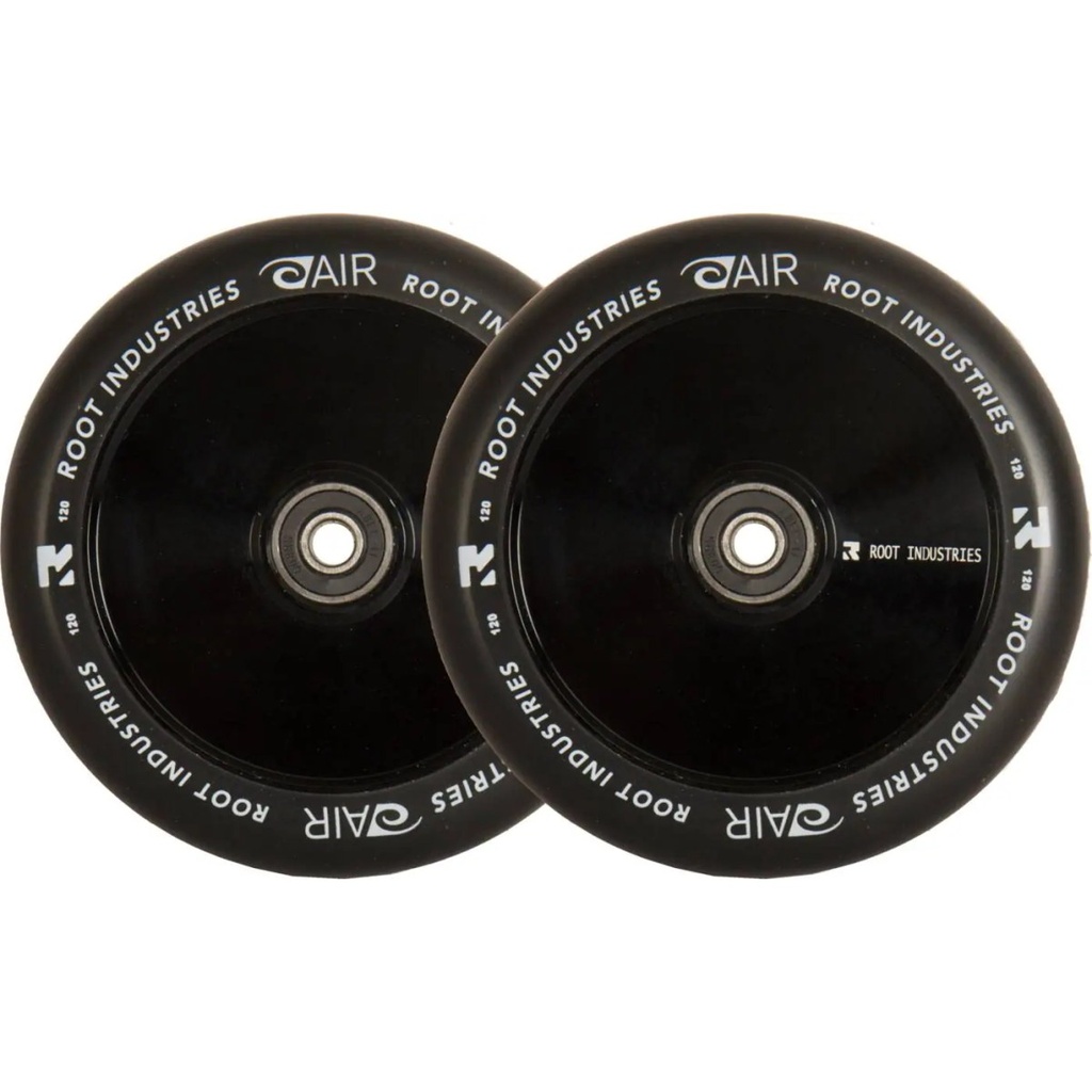 Root Air 120mm Roues Trottinette Freestyle Pack de 2 - Noir - 120mm