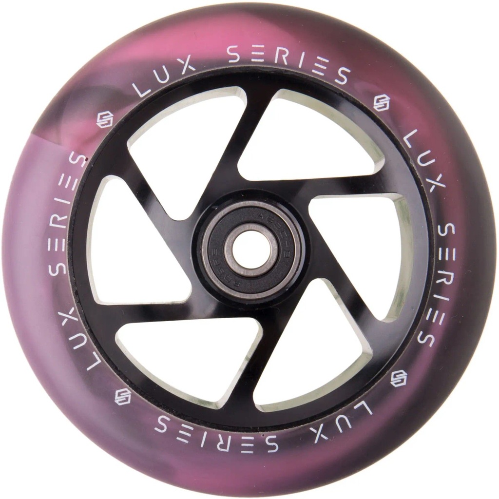 Striker Lux Roue Trottinette Freestyle - Black/Pink - 110mm
