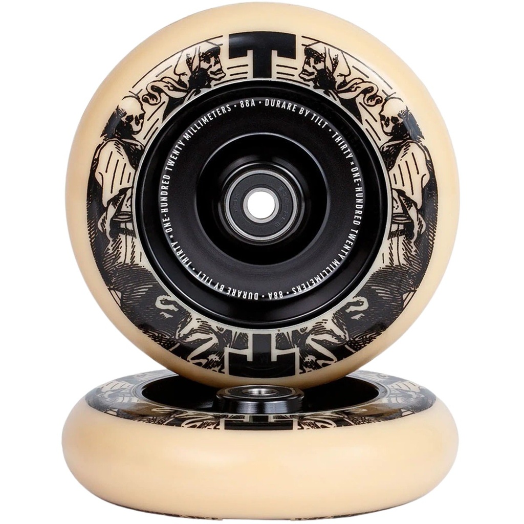Tilt Durare Selects Phantom Roues Trottinette Freestyle - Jaune - 120mm