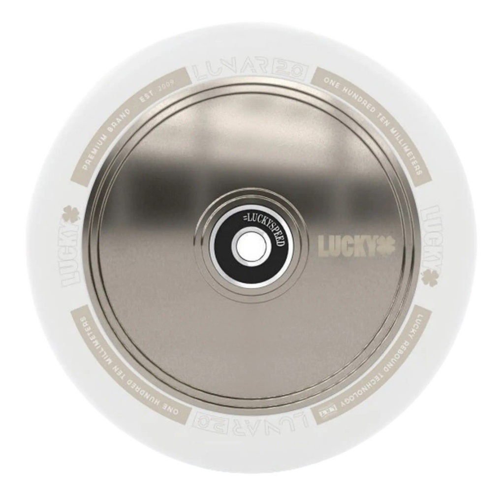 Lucky Lunar 110mm Roue Trottinette Freestyle - Raw Logo - 110mm