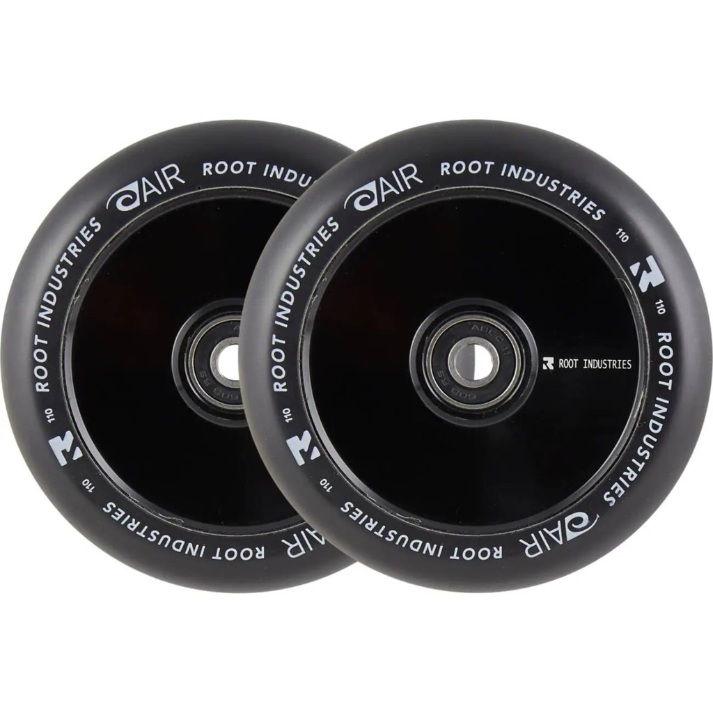 Root Air 110mm Noir Roues Trottinette Freestyle Pack de 2 - Noir - 110mm