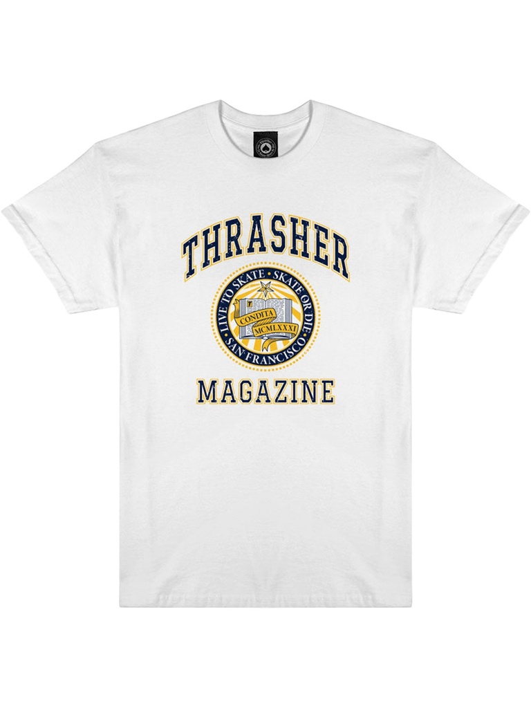 Thrasher - Dropout T-Shirt - White