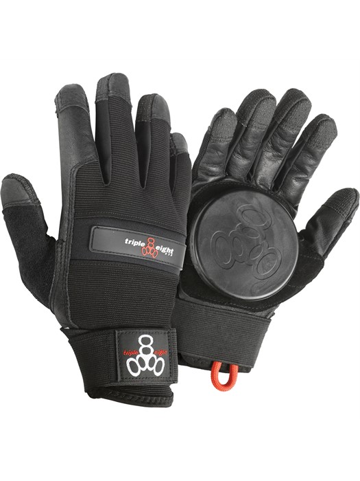 Triple 8 - Downhill Longboard Gloves - Black