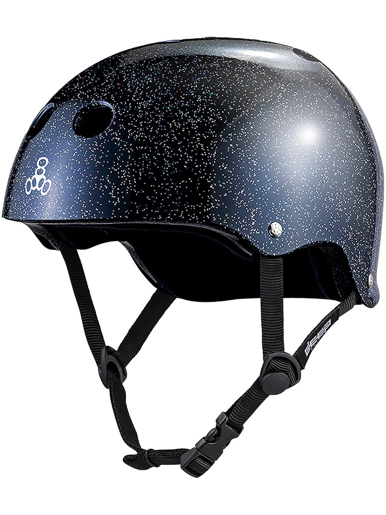 Triple 8 - Deep Cover - Black Glitter