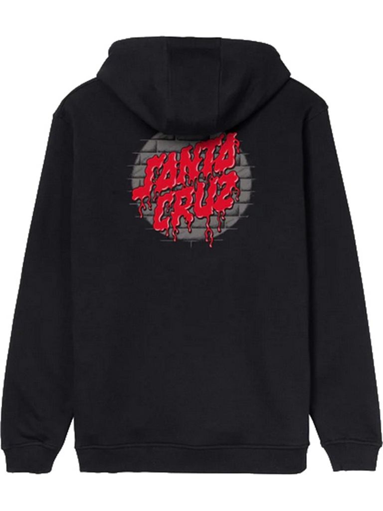 Santa Cruz - Delfino Spotlight Dot Hoodie - Black