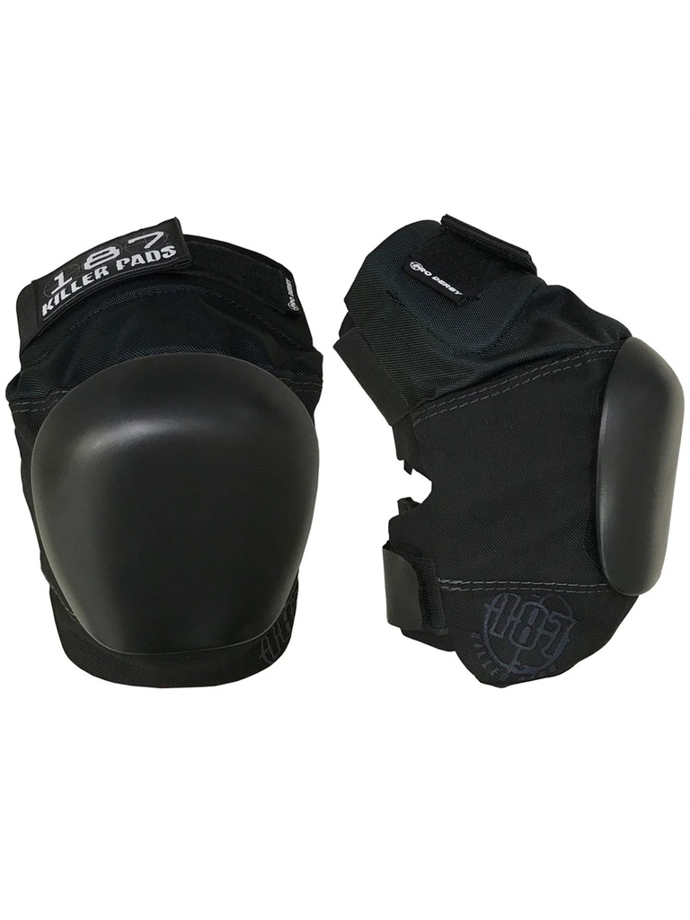 187 Killer Pads - Pro Derby Knee Pads - Black/Black