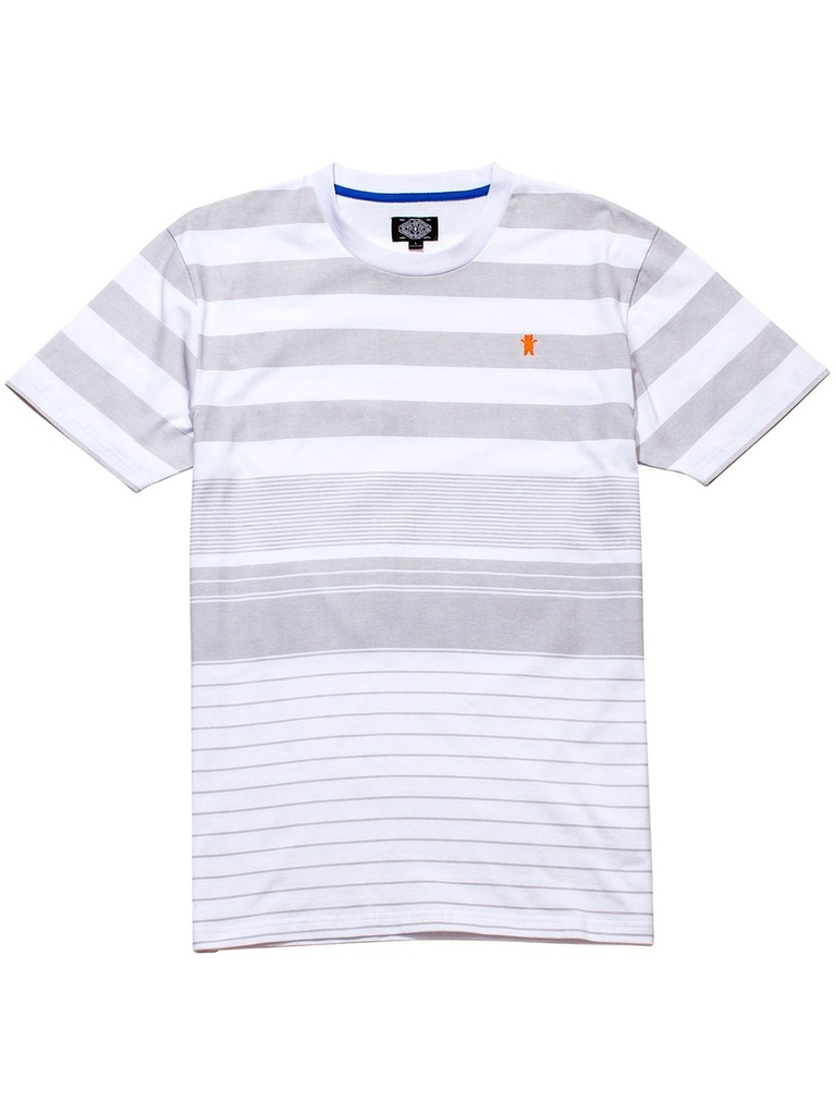 Grizzly - Manta Ray Striped Knit - Light Grey