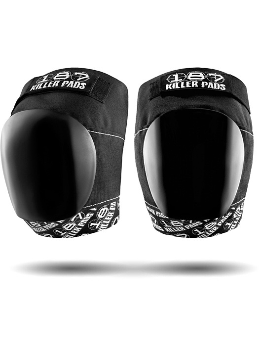 187 Killer Pads - Pro Knee Pads - Black/White