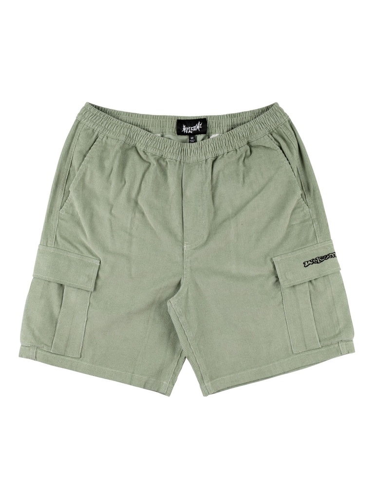 Welcome - Chamber Corduroy Cargo Short - Sage