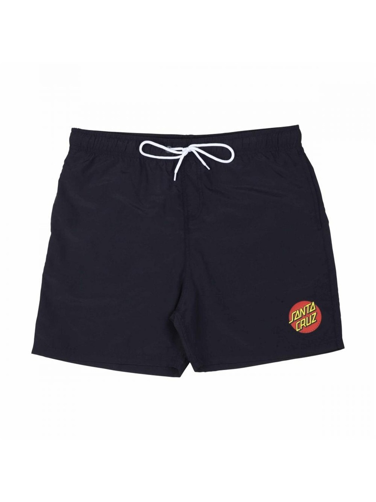 Santa Cruz - Classic Dot Swimshort - Black