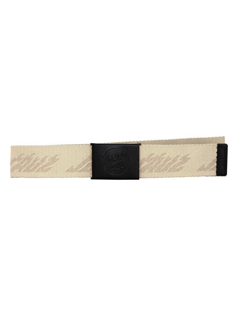 Santa Cruz - Opus Dot Web Belt - Sand Flame Tonal