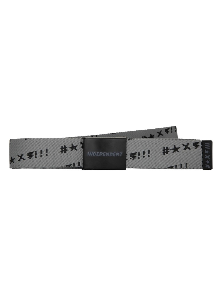 Independent - Exclamation Web Belt - Black