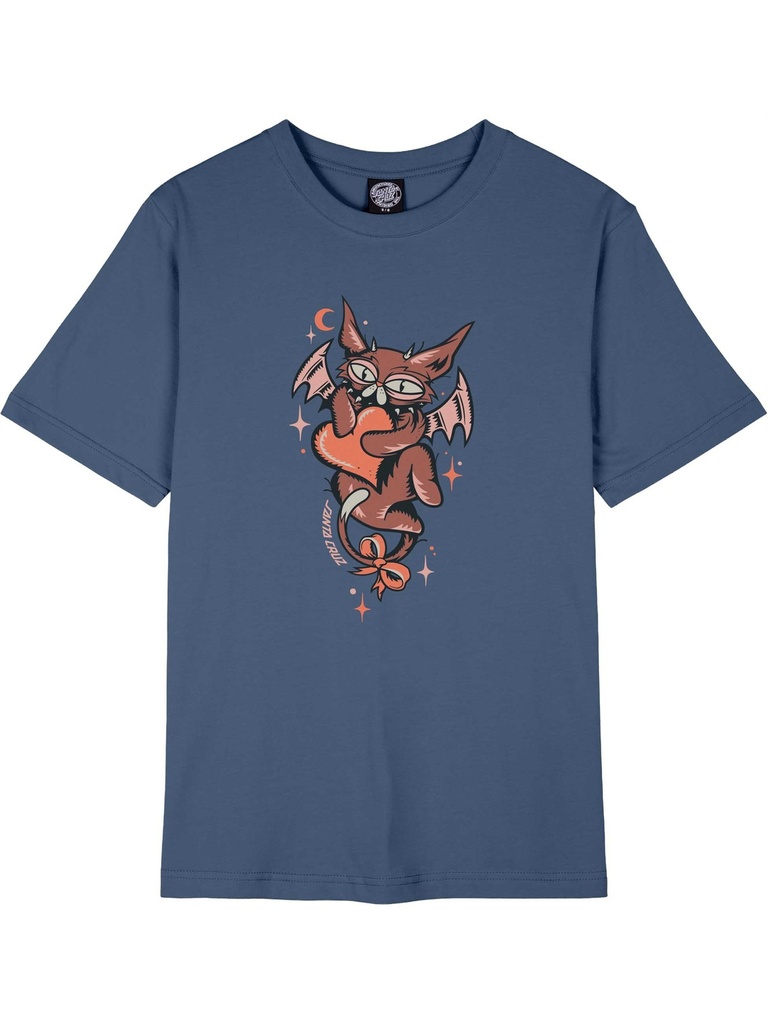 Santa Cruz - Night Critter Front T-Shirt - Heritage Blue