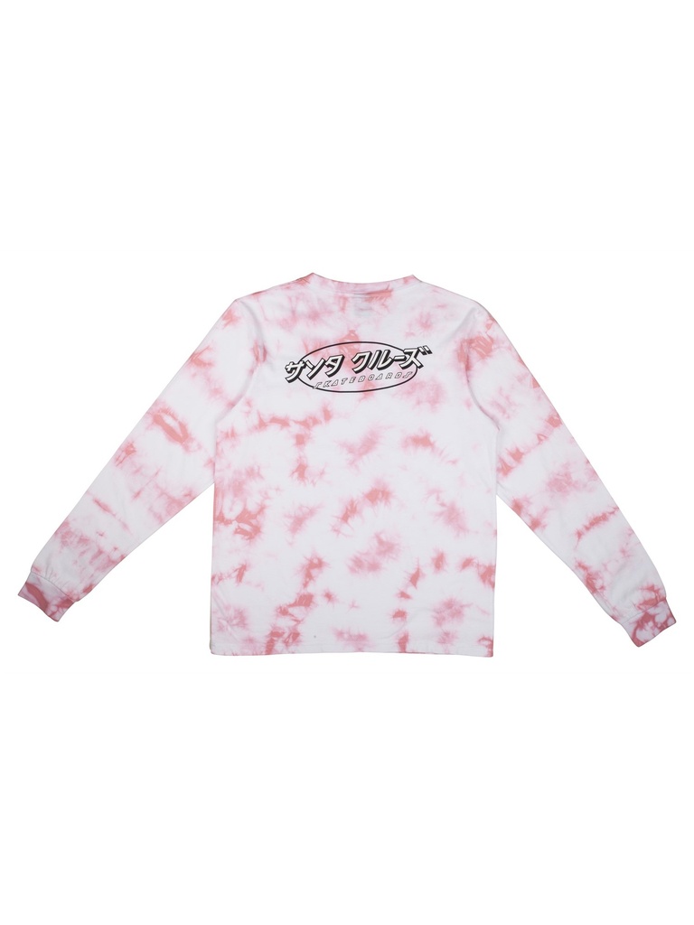 Santa Cruz - Japanese Street Strip Longsleeve - Crystal Grape