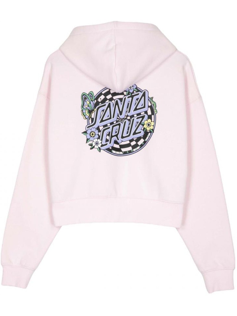 Santa Cruz - Field Butterfly Hoodie - Rose Quartz