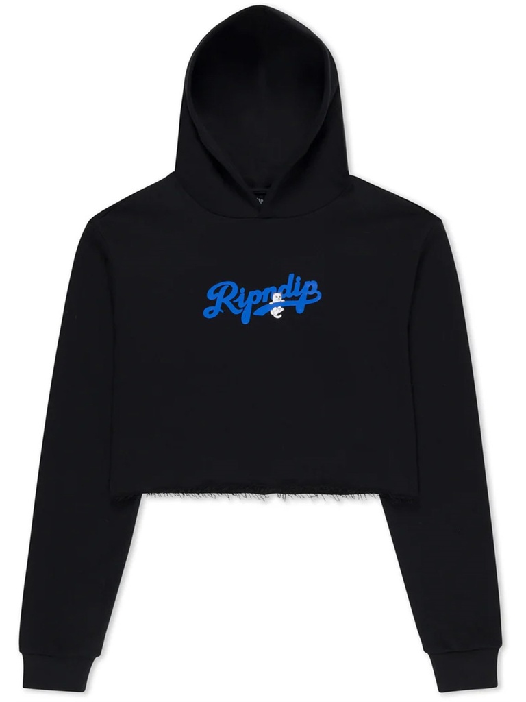 RipnDip - Los Ripndip Cropped Hoodie - Black