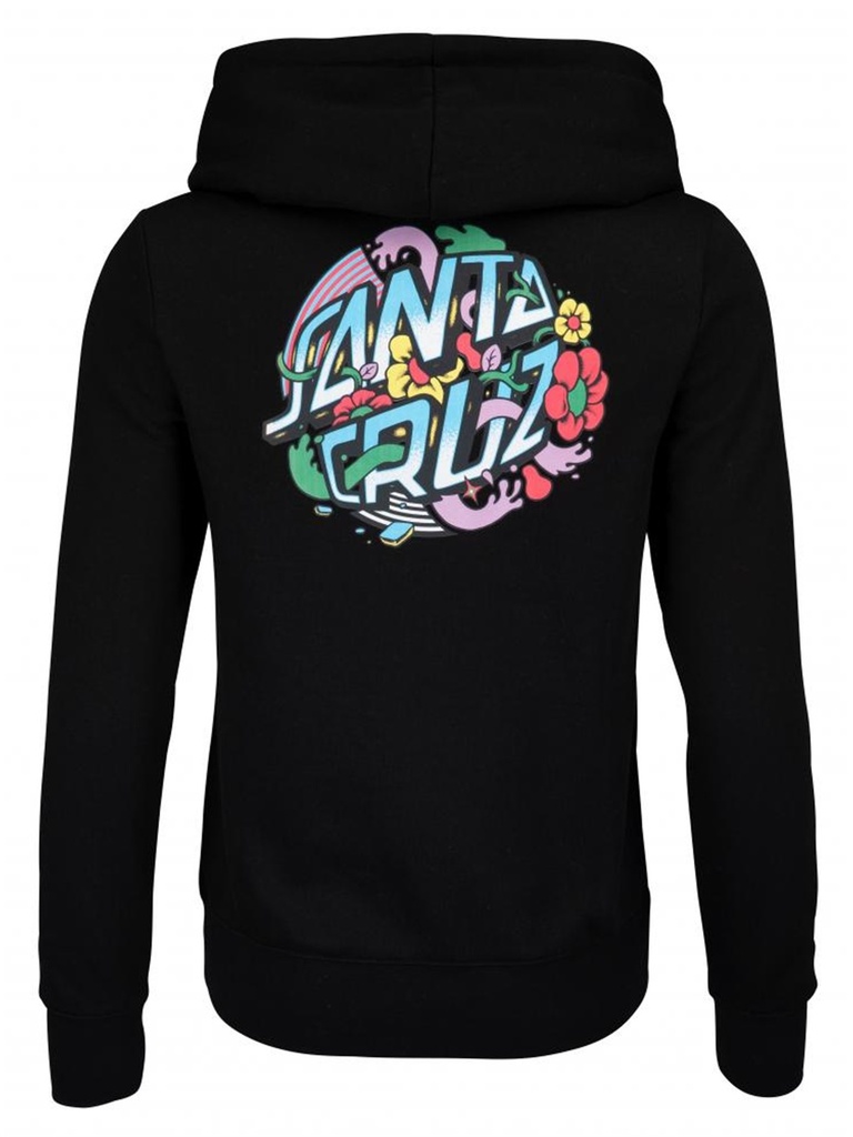Santa Cruz - Strange Fish Eye Dot Hoodie - Black