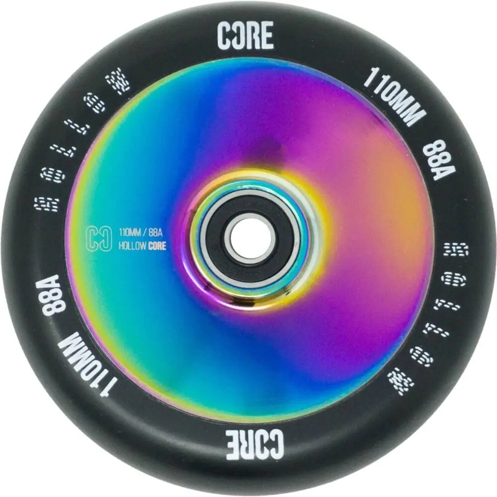 CORE Hollowcore V2 Roue Trottinette Freestyle - Neochrome/Black - 100mm
