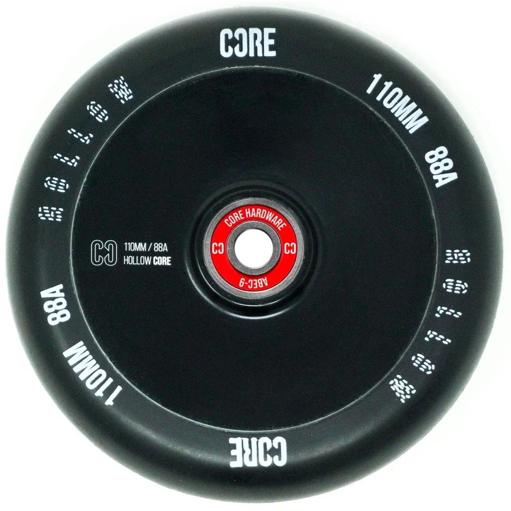 CORE Hollowcore V2 Roue Trottinette Freestyle - Noir - 110mm
