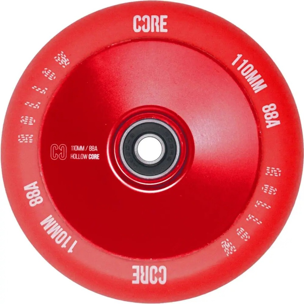 CORE Hollowcore V2 Roue Trottinette Freestyle - Rouge - 110mm