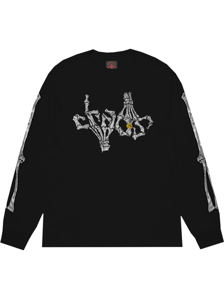 Disorder Skateboards - Chaos Hands Longsleeve T-Shirt - Black