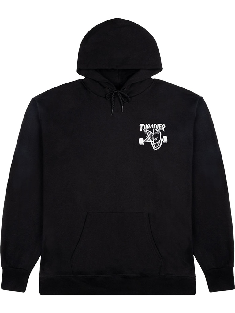 Thrasher - Thrasher x Spitfire Classic Swirl Hoodie - Black