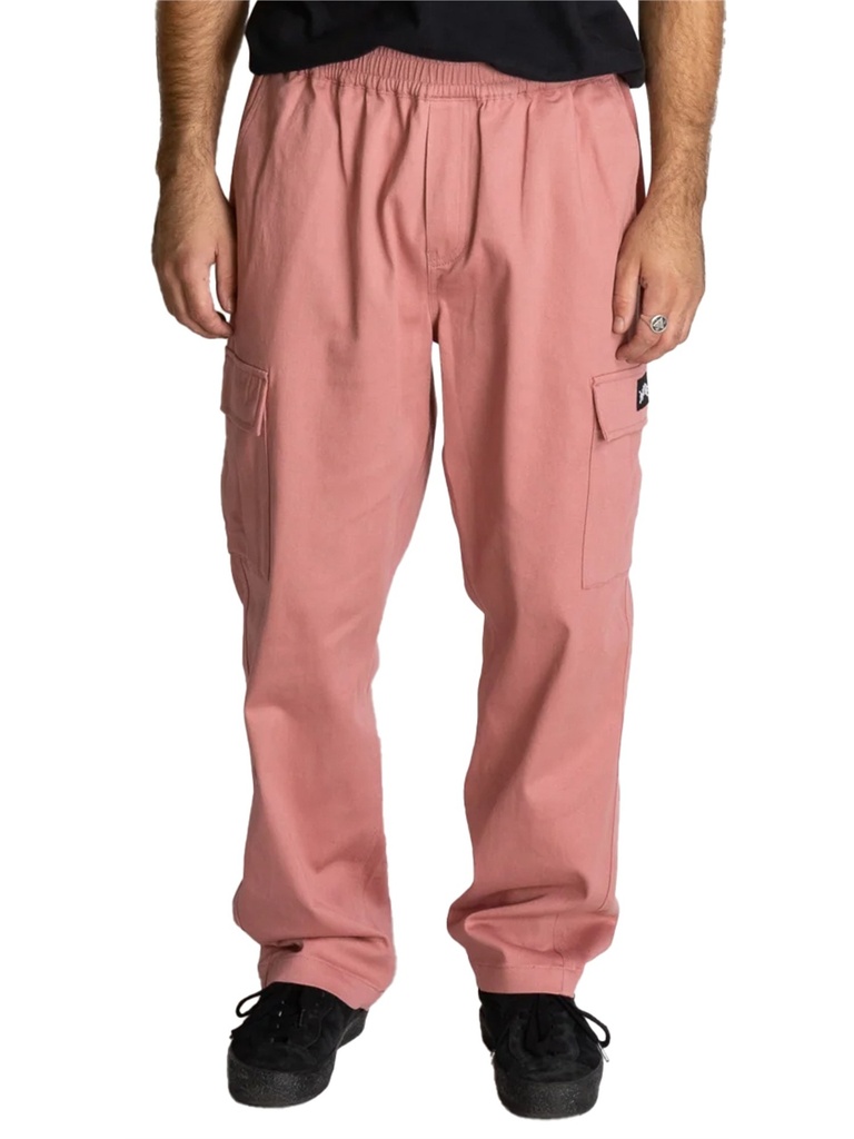 Welcome - Principal Cargo Twill Elastic Pant - Rose