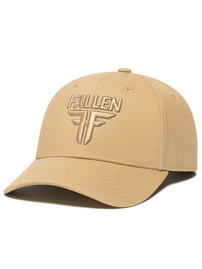 Fallen - Insignia Curve Cap - Tan Enzym