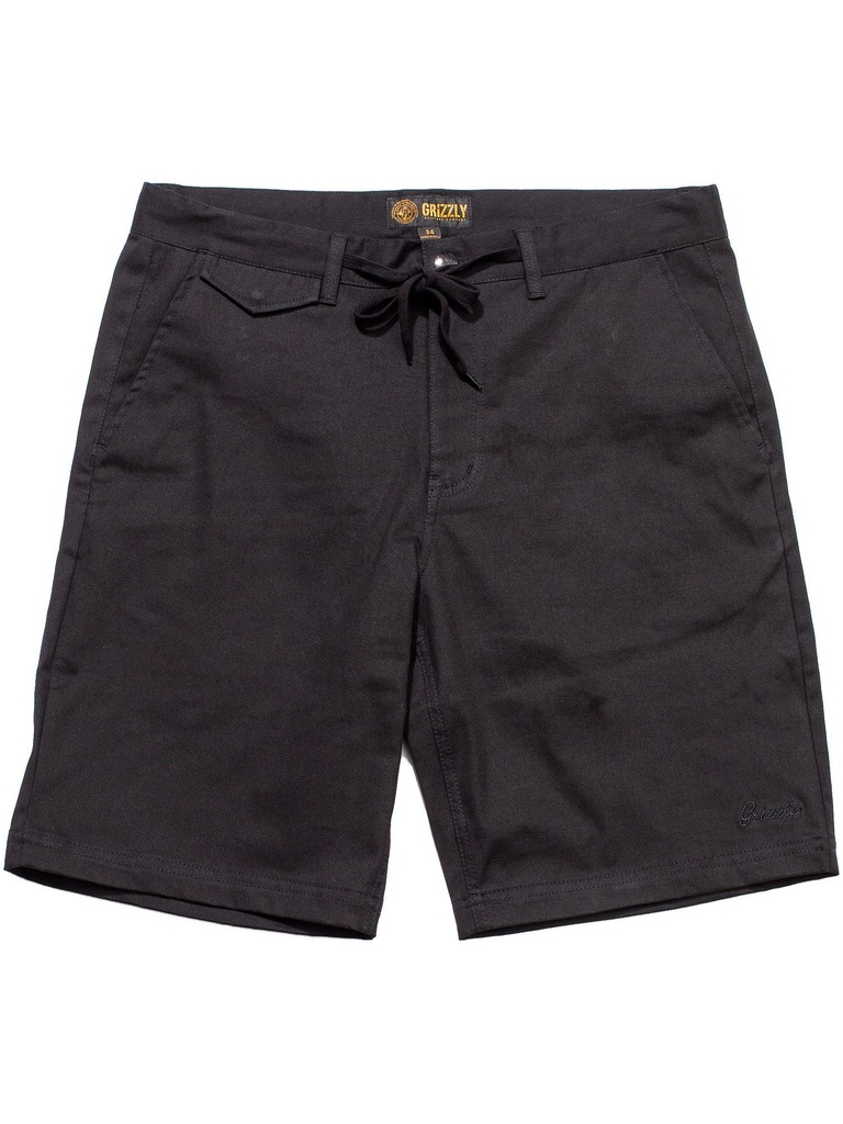 Grizzly - Refuge Chino Short - Black