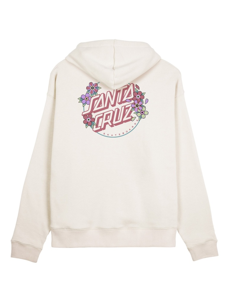 Santa Cruz - Blooming Dot Hood - Off White