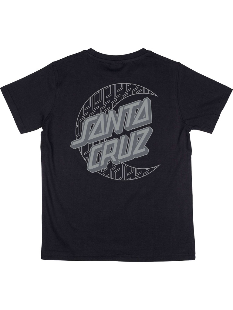 Santa Cruz - Imprint Moon Dot Kids T-Shirt - Black