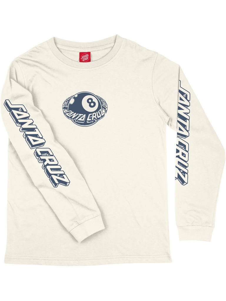 Santa Cruz - Winkowski Eighth Planet Kids Longsleeve - Unbleached Cotton