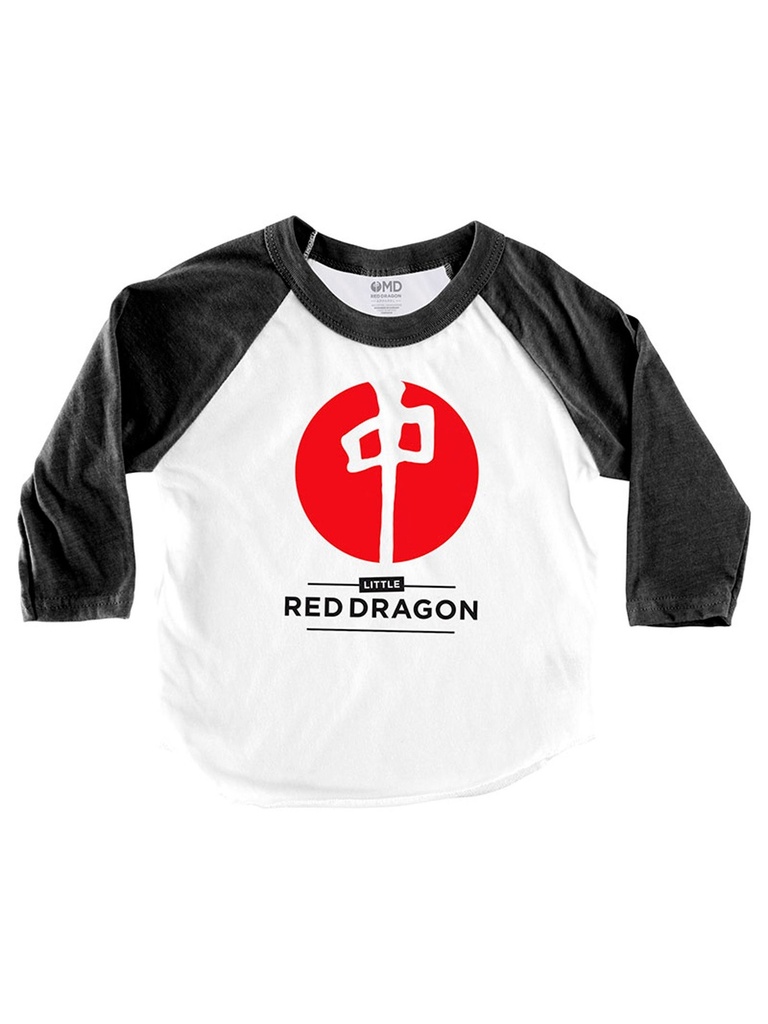 Red Dragon - Little Dragon Banger 3/4 Sleeve Youth - Black/White