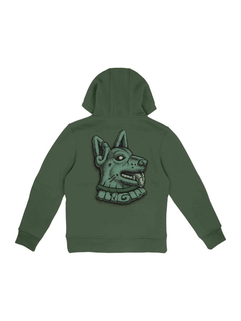 Santa Cruz - Winkowski Dog Kids Hoodie - Dark Moss