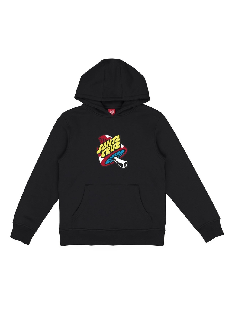 Santa Cruz - Toadstool Dot Kids Hoodie - Black