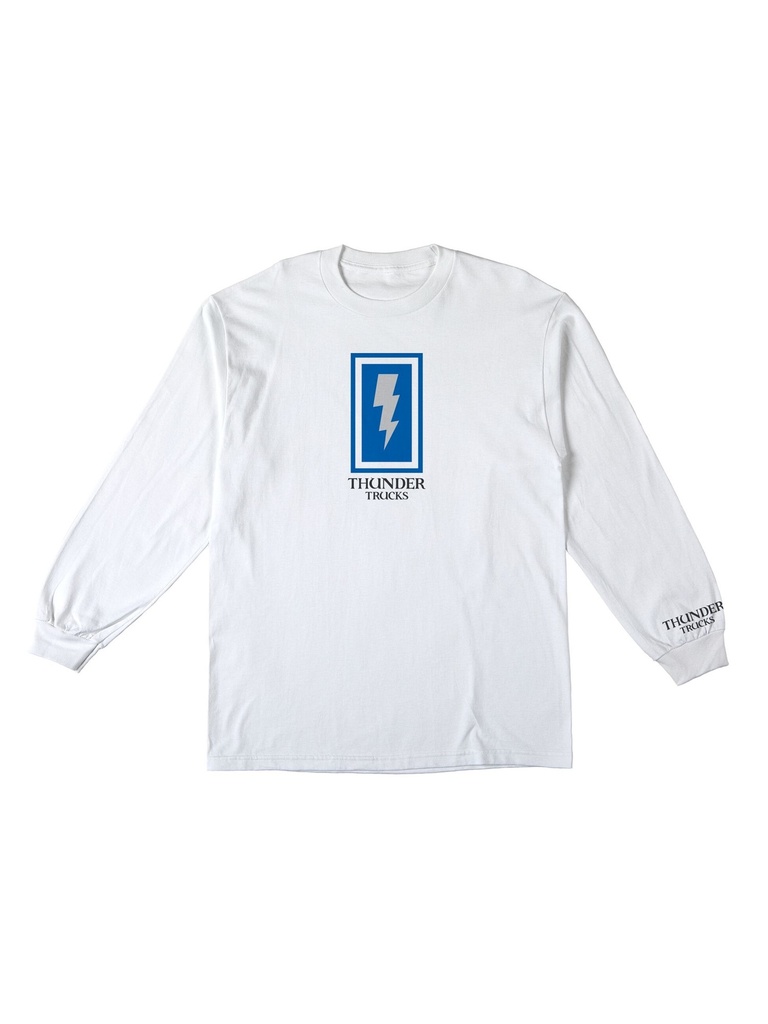 Thunder - Boxed Bolt Longsleeve - White