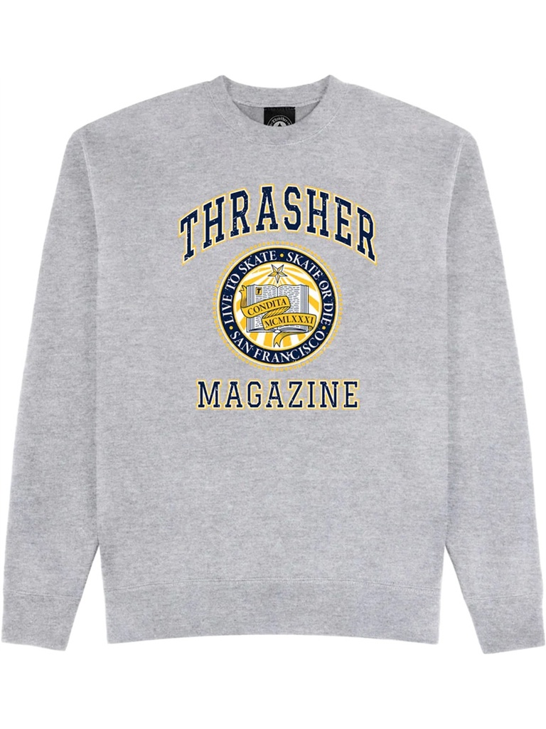 Thrasher - Dropout Crew - Ash Grey