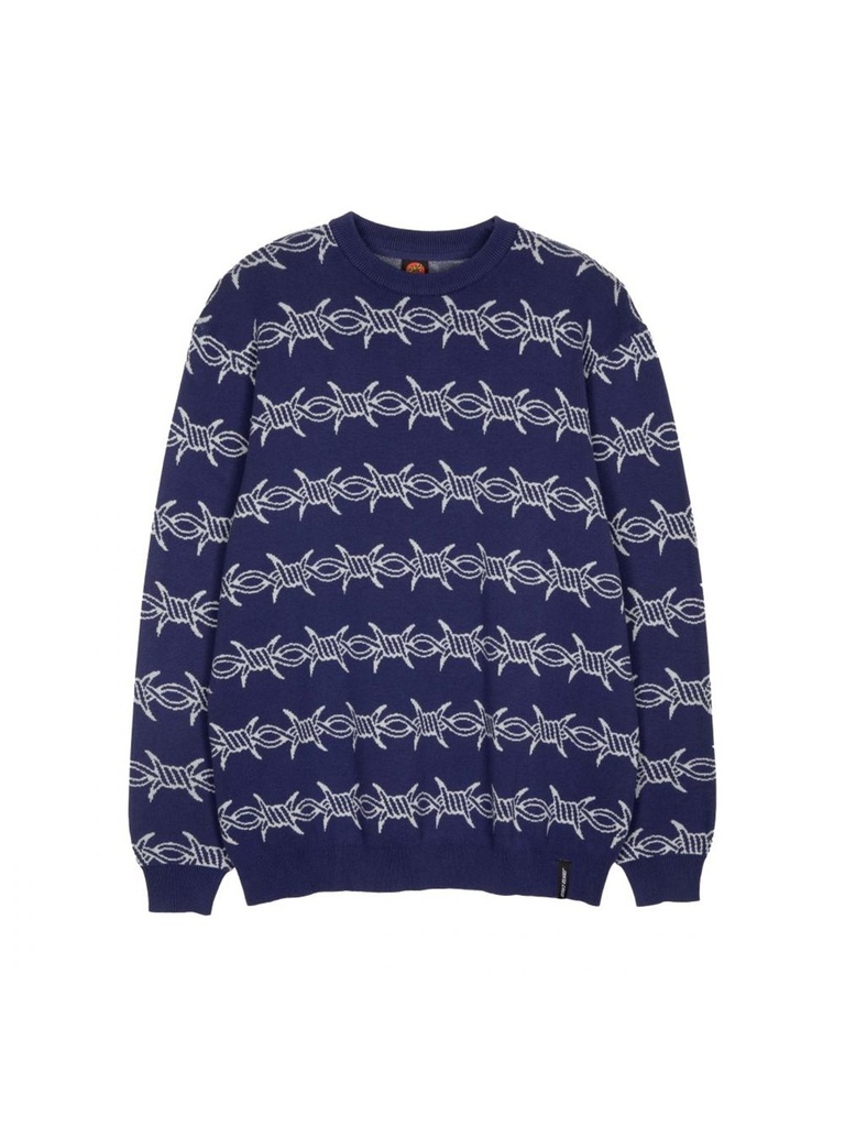 Santa Cruz - Wired Knit Crew - Midnight Blue