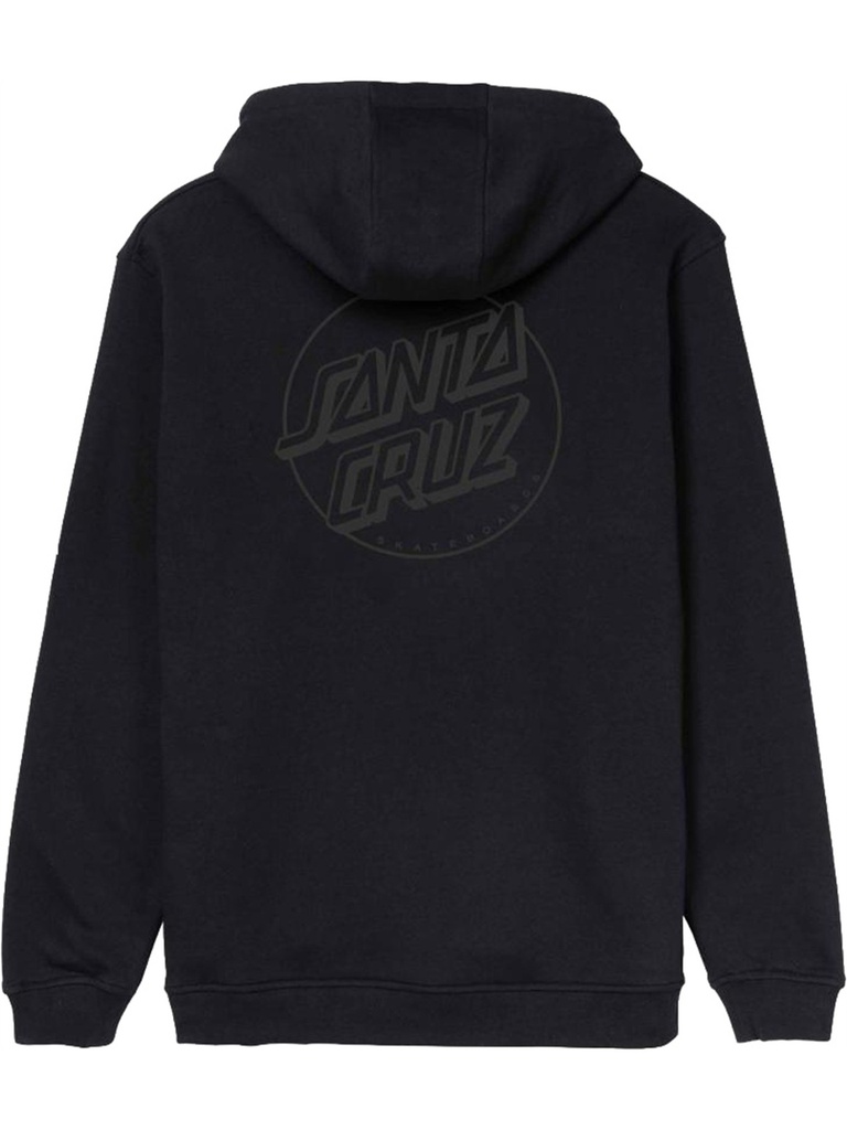 Santa Cruz - Tonal Opus Dot Stripe Hoodie - Black