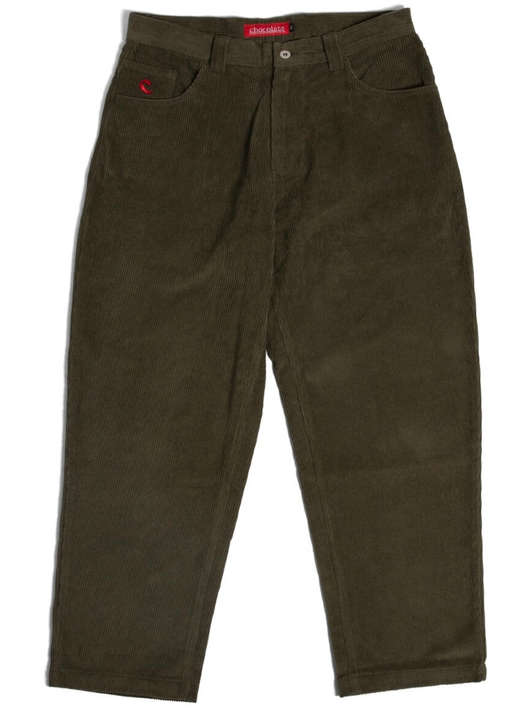 Chocolate - Cord Pants - Olive