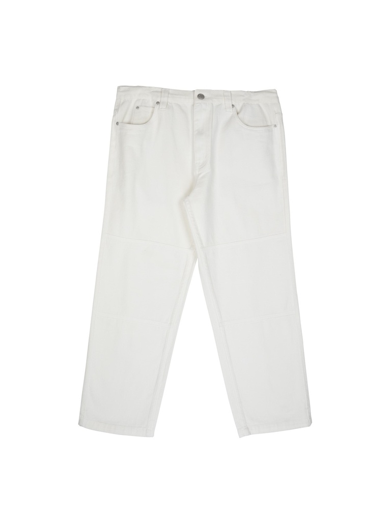 Santa Cruz - Classic Label Panel Jeans - Optic White