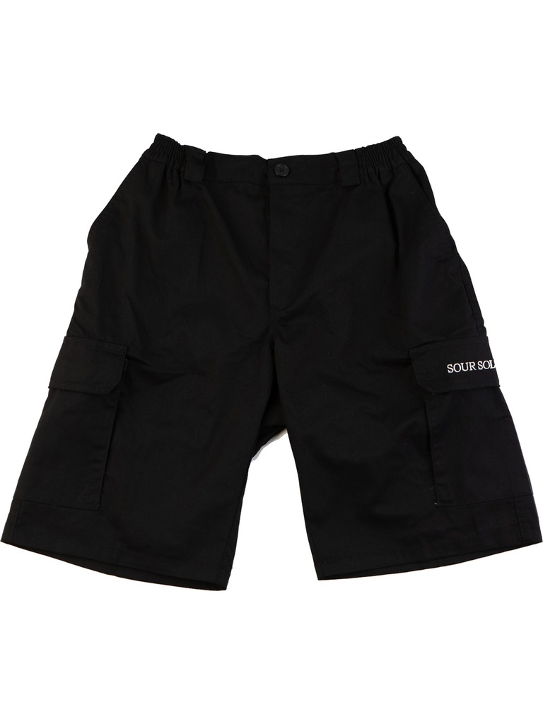 Sour - Sour Cargo Shorts - Black
