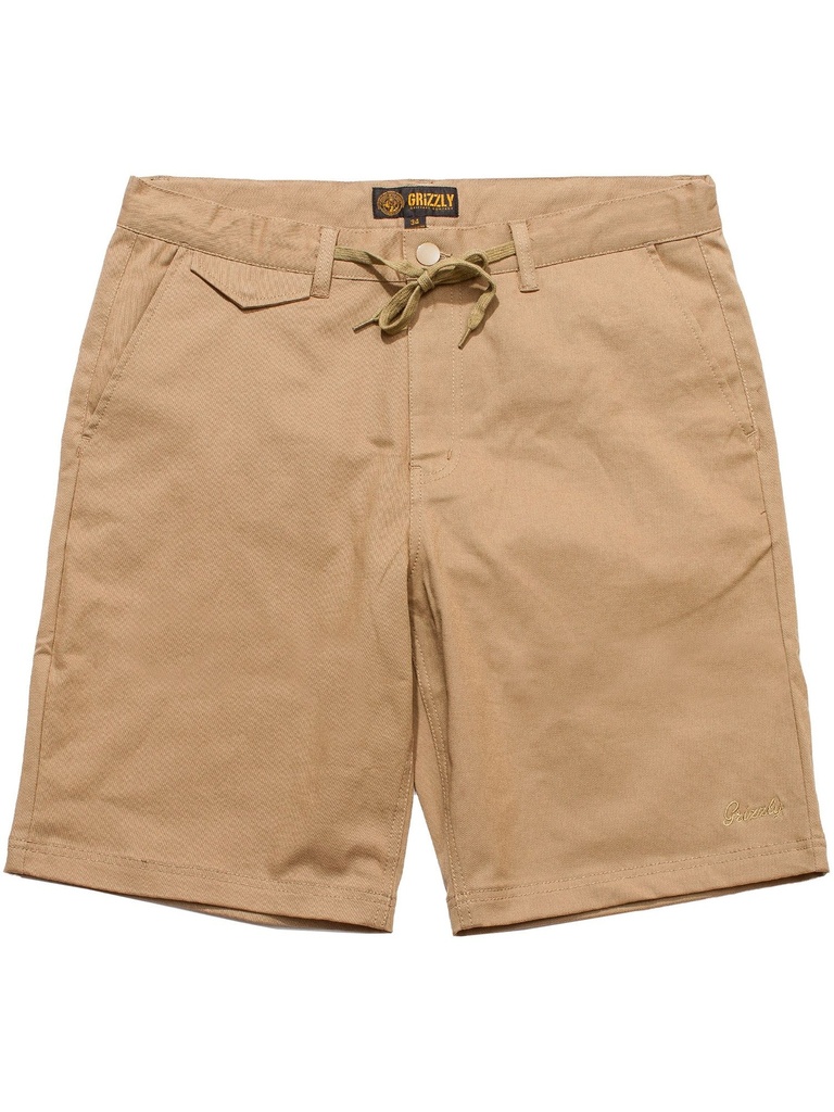 Grizzly - Refuge Chino Short - Khaki