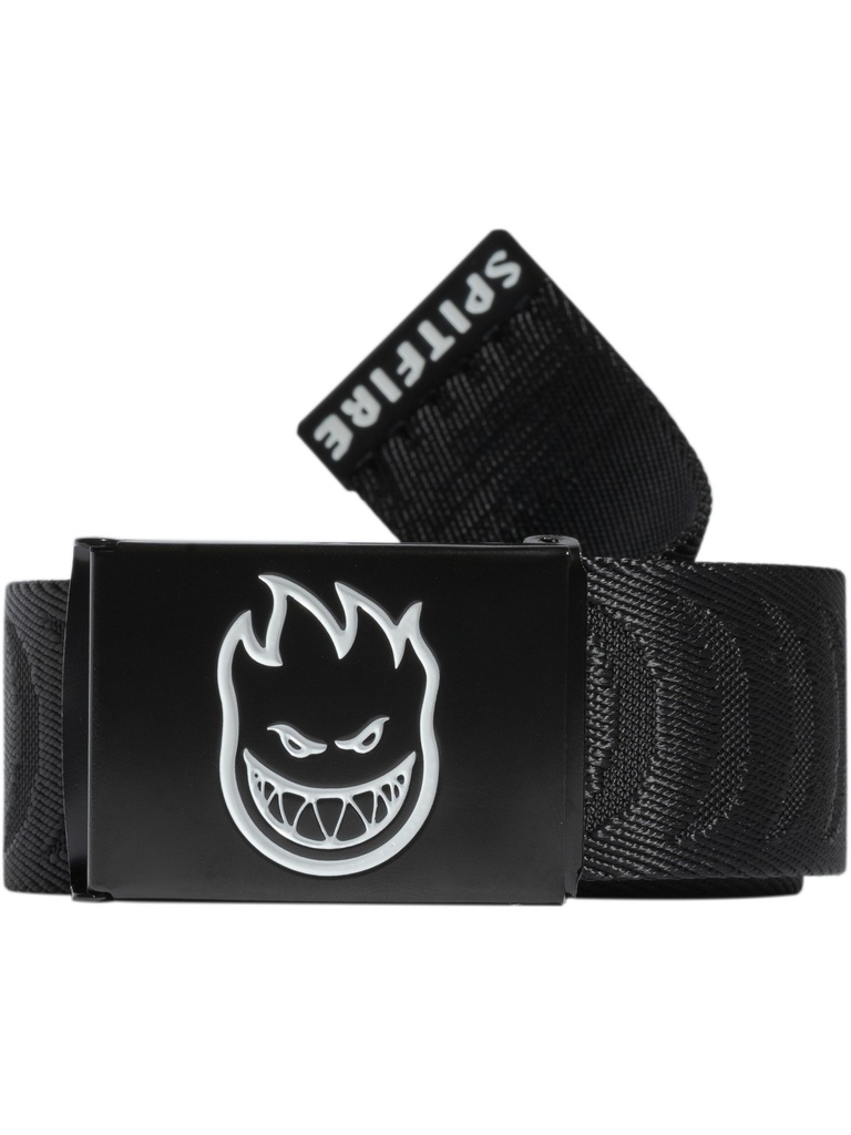 Spitfire - Bighead Crescent Jaquard Belt - Black