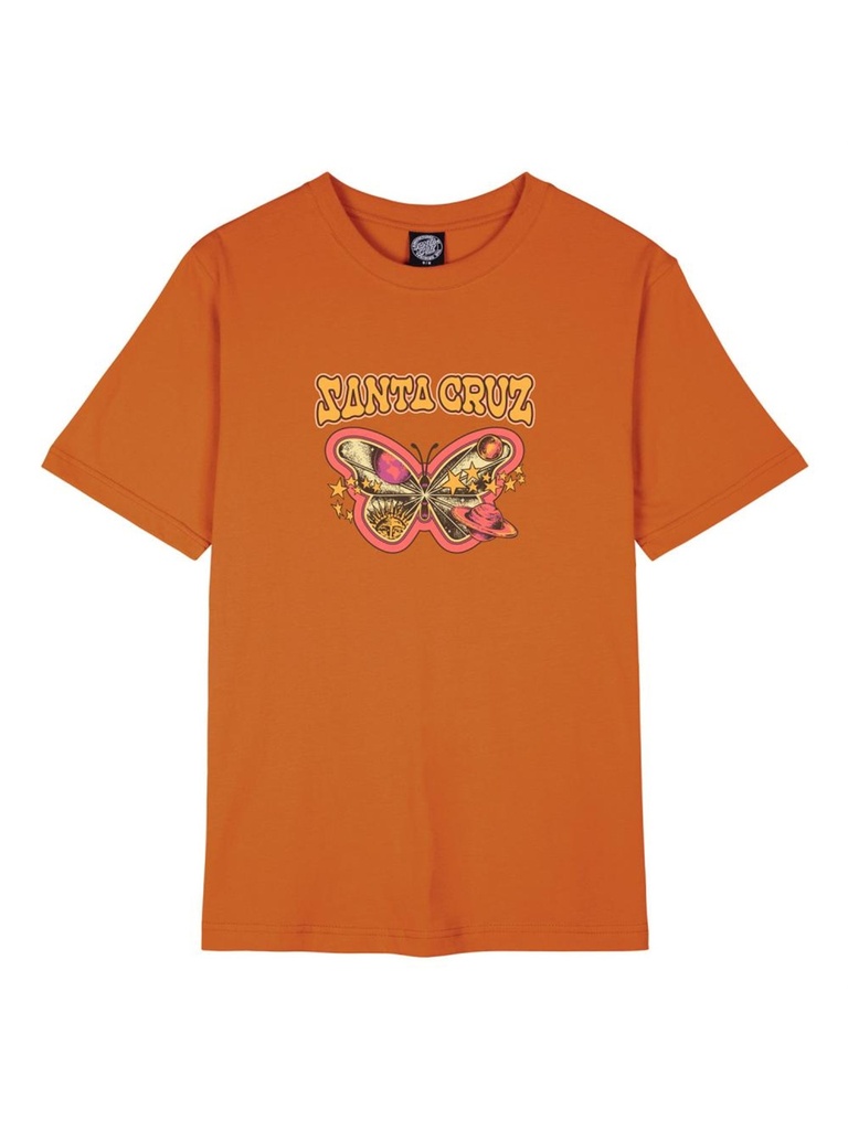 Santa Cruz - Galactic Butterfly T-Shirt - Ginger Biscuit