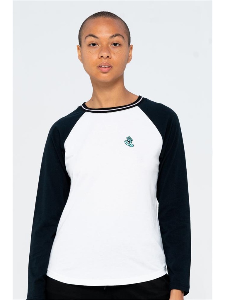 Santa Cruz - Mini Hand Baseball Top - White